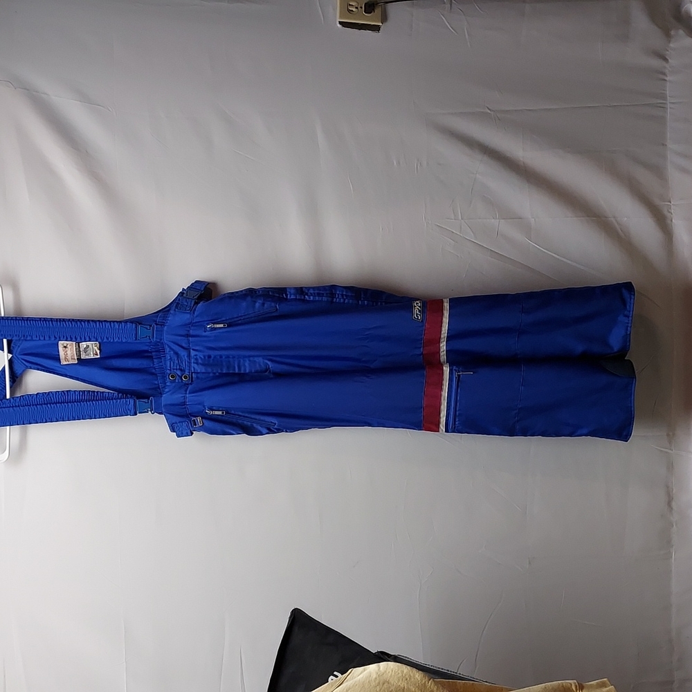 Vintage Spyder Purple Ski Overalls Size L
